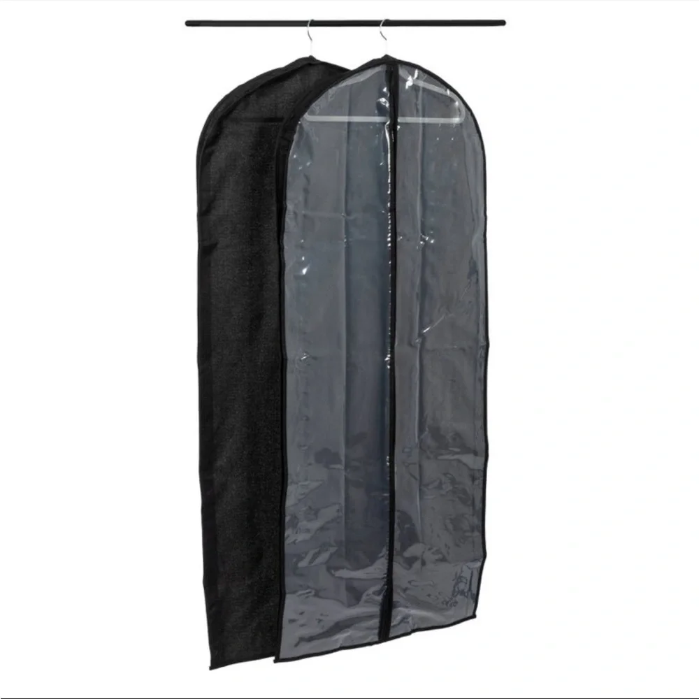 Black Garment Bag for Home Storage (2)